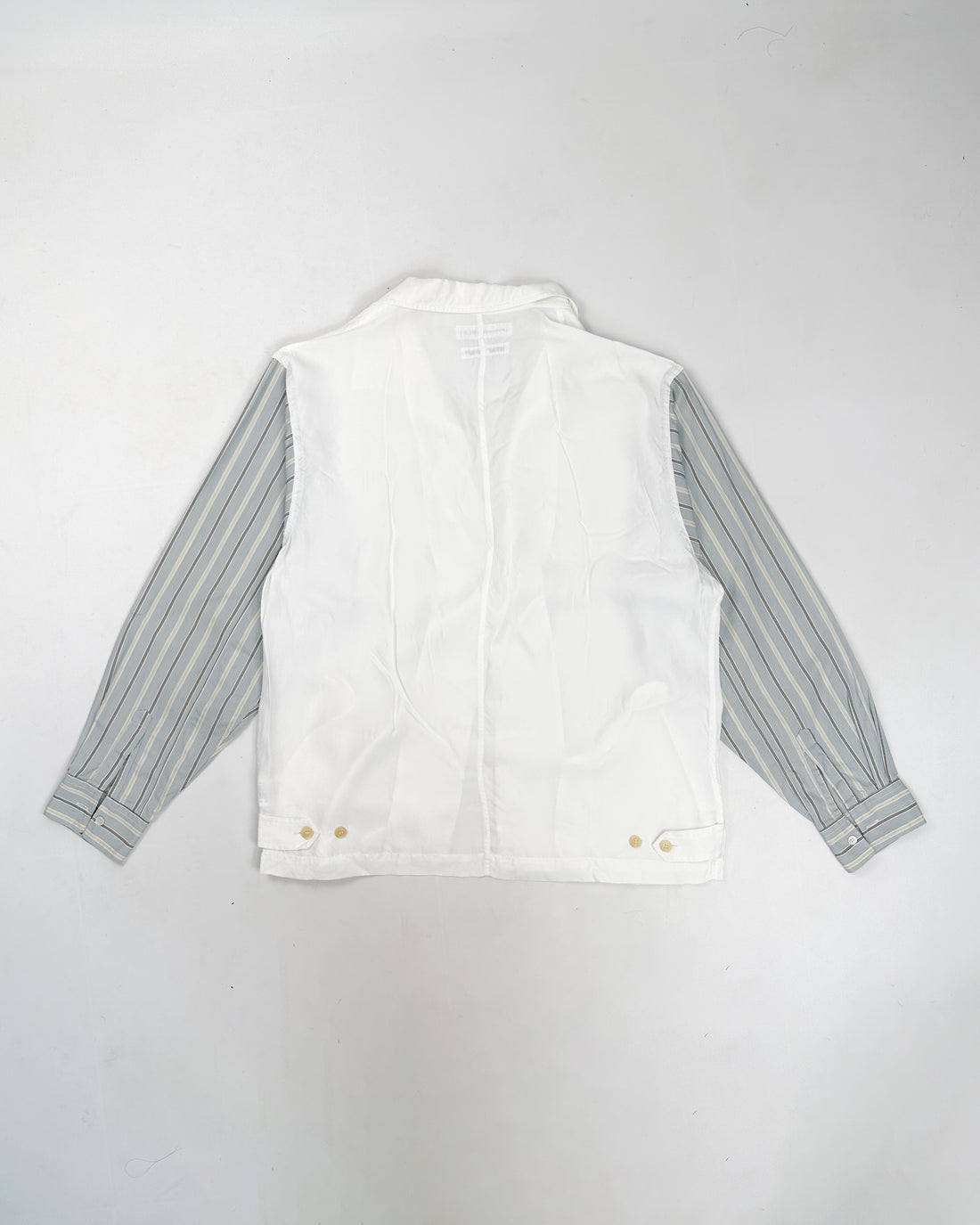 Comme Des Garçons Shirt Fluid 2-Texture Oversize Jacket 1990's