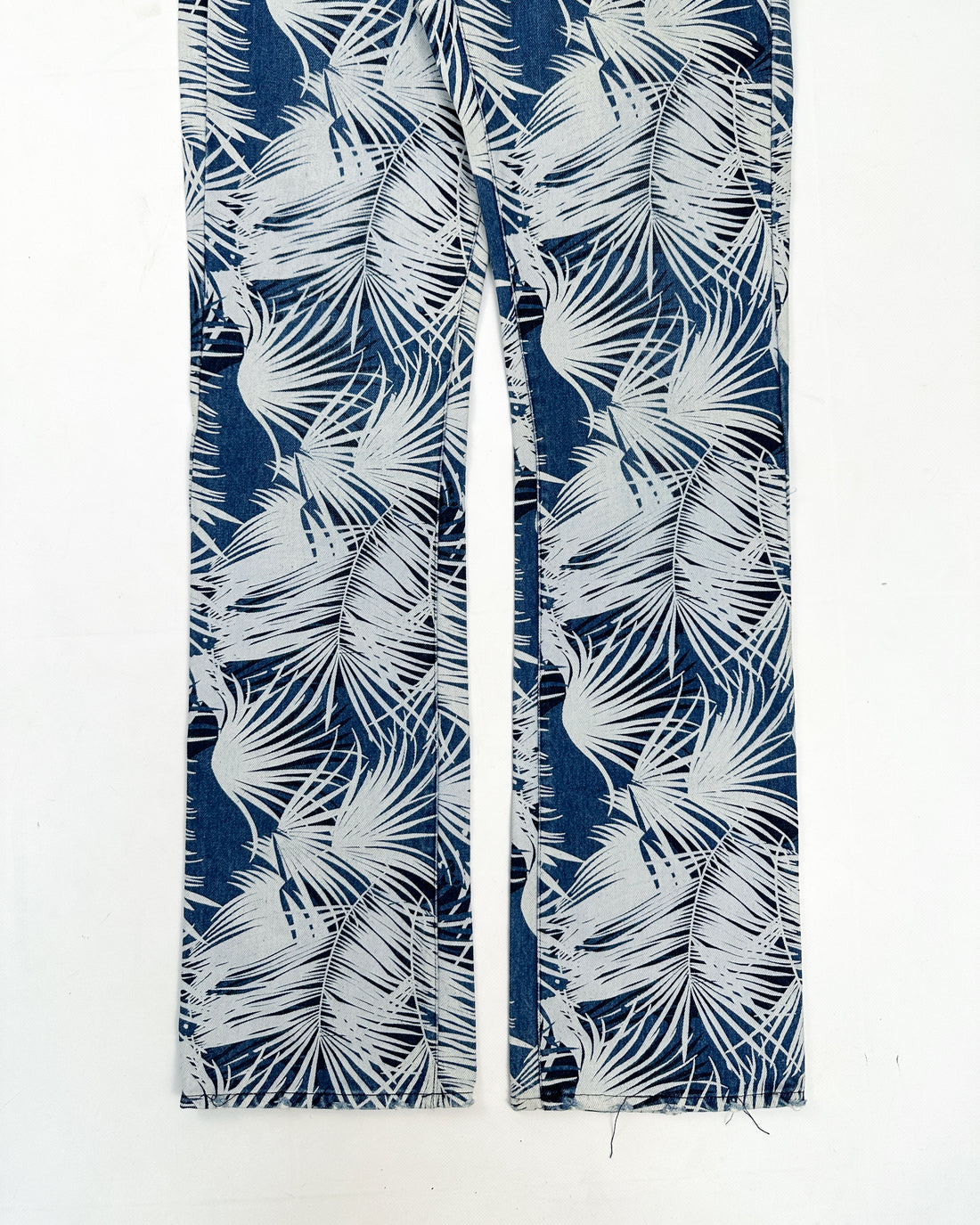 Versace Palm Trees Denim Pants 2003