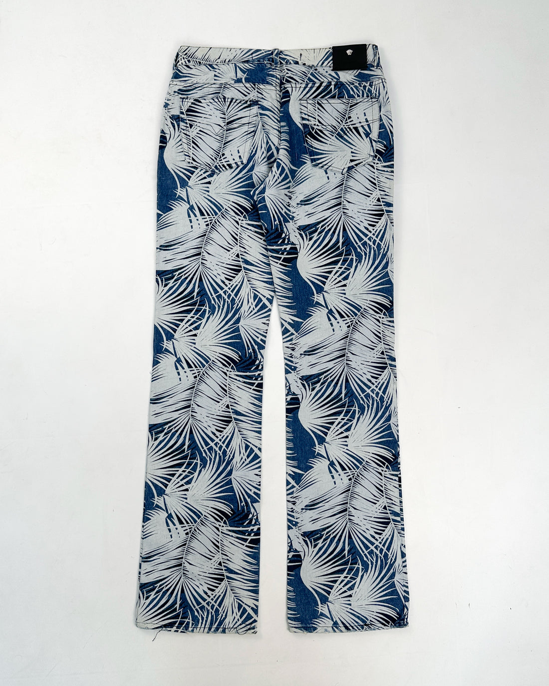 Versace Palm Trees Denim Pants 2003