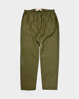 Marni Deep Green Light Pants 2000's