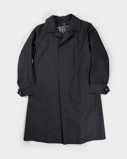 Yohji Yamamoto x Mackintosh Black Trench Coat 2000's