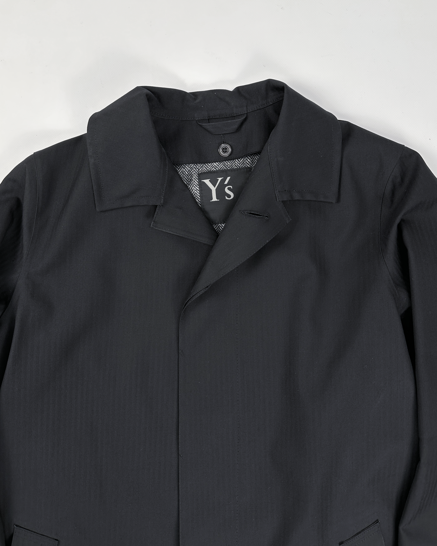 Yohji Yamamoto x Mackintosh Black Trench Coat 2000's