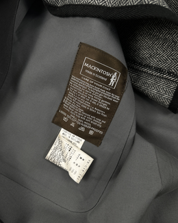 Yohji Yamamoto x Mackintosh Black Trench Coat 2000's