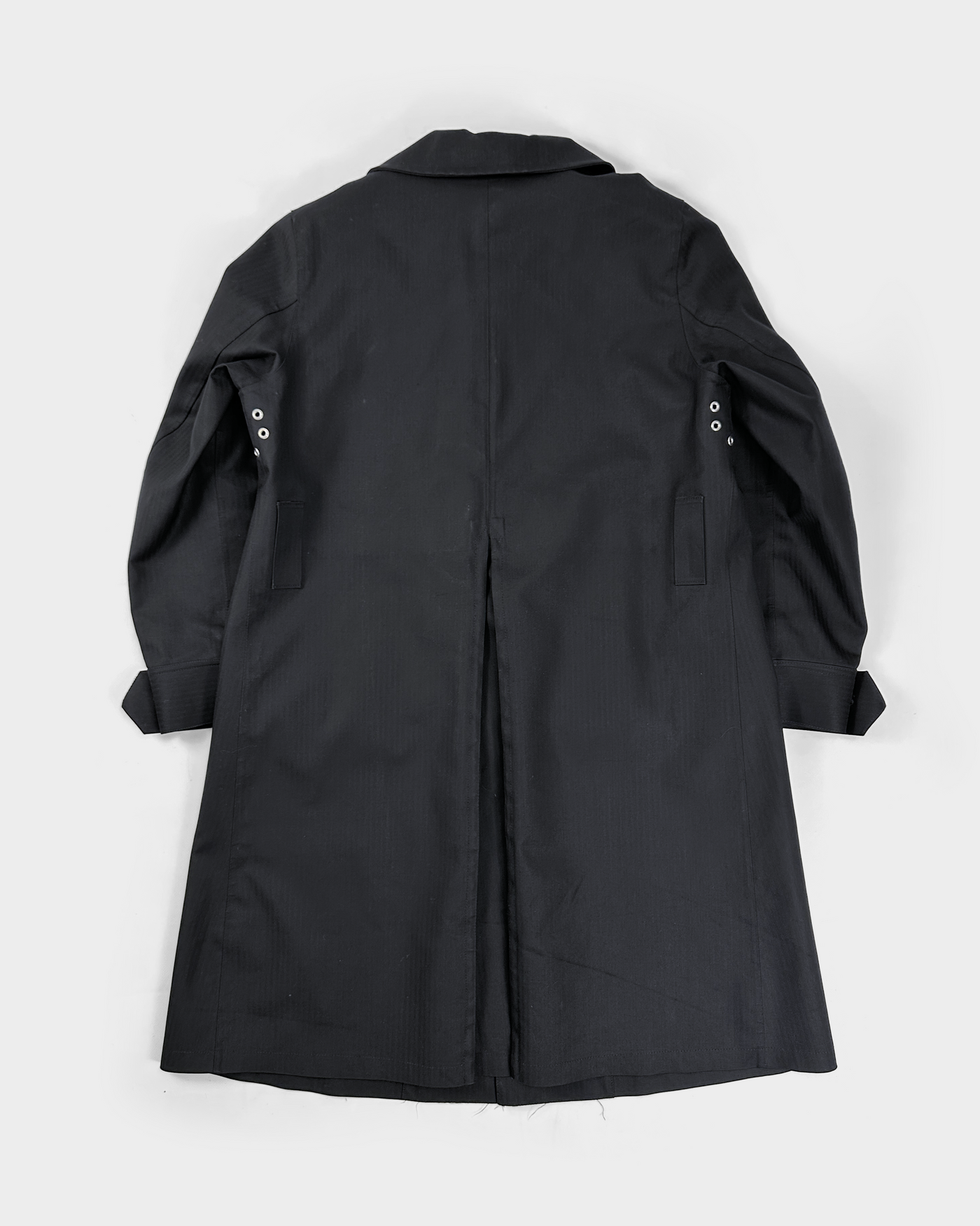 Yohji Yamamoto x Mackintosh Black Trench Coat 2000's