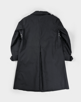 Yohji Yamamoto x Mackintosh Black Trench Coat 2000's