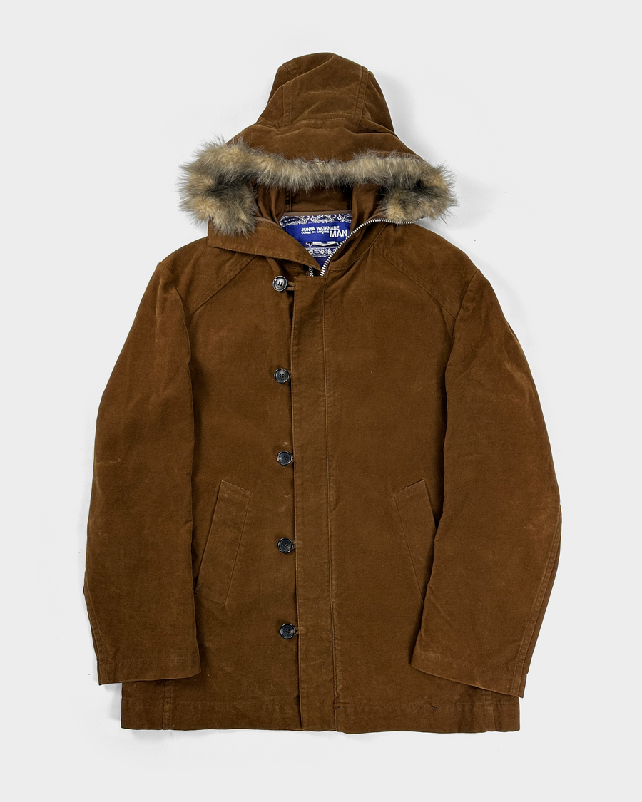 Junya Watanabe Man Brown Long Jacket 2003