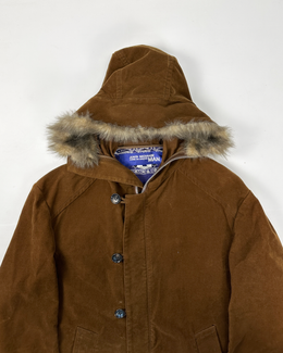 Junya Watanabe Man Brown Long Jacket 2003