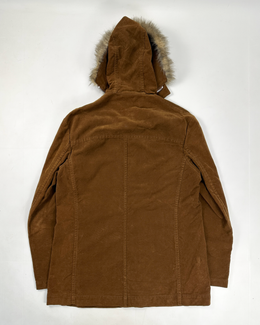 Junya Watanabe Man Brown Long Jacket 2003