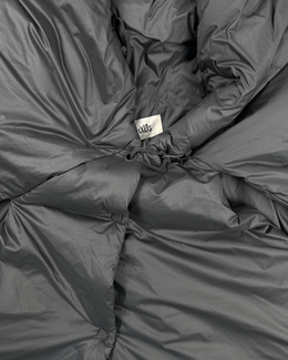 Ixos Irregular Grey Puffer Vest 2000's