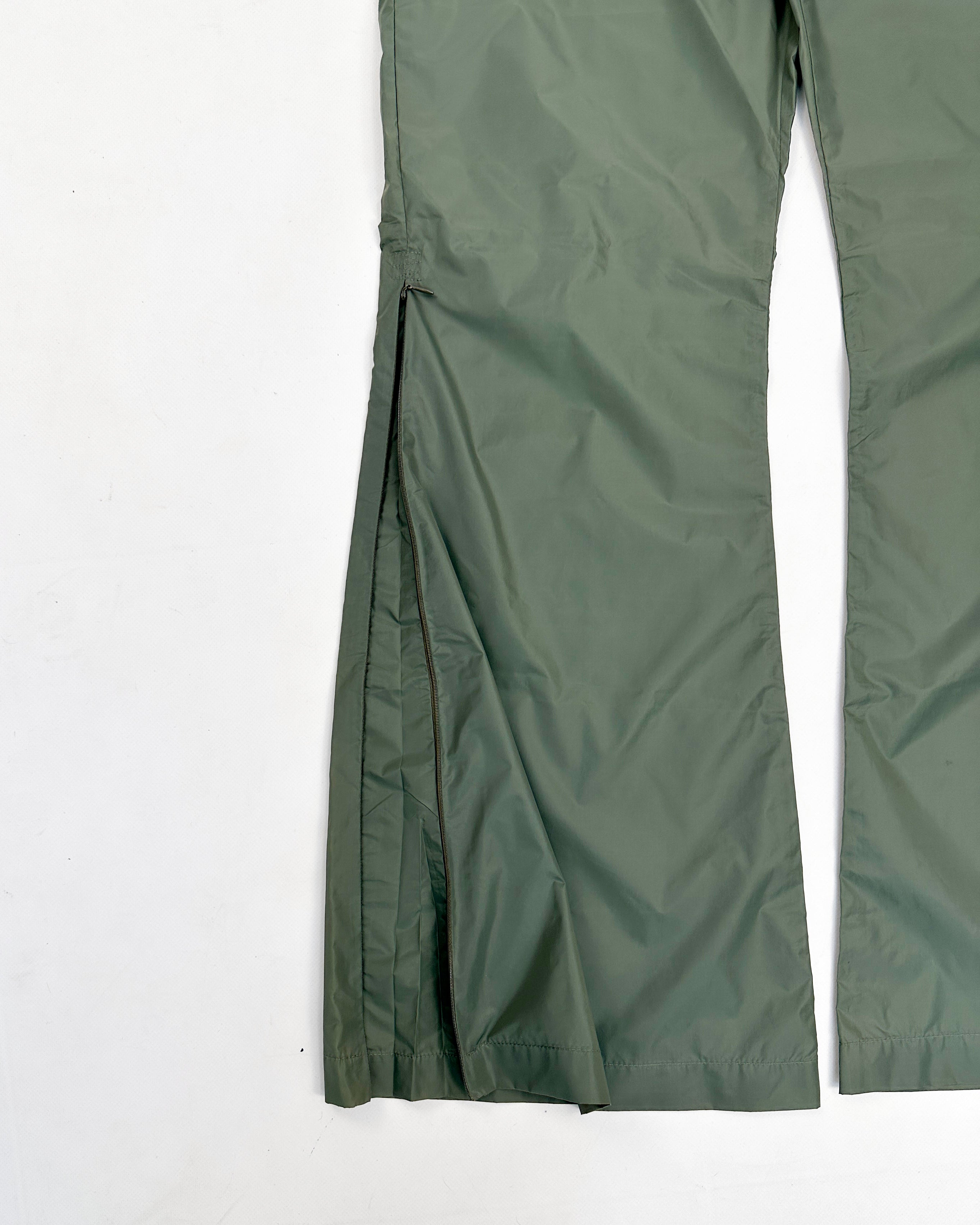 Classic Countdown Parachute Pants 80s Nylon Wet Look Bottoms Cal Surf NEW