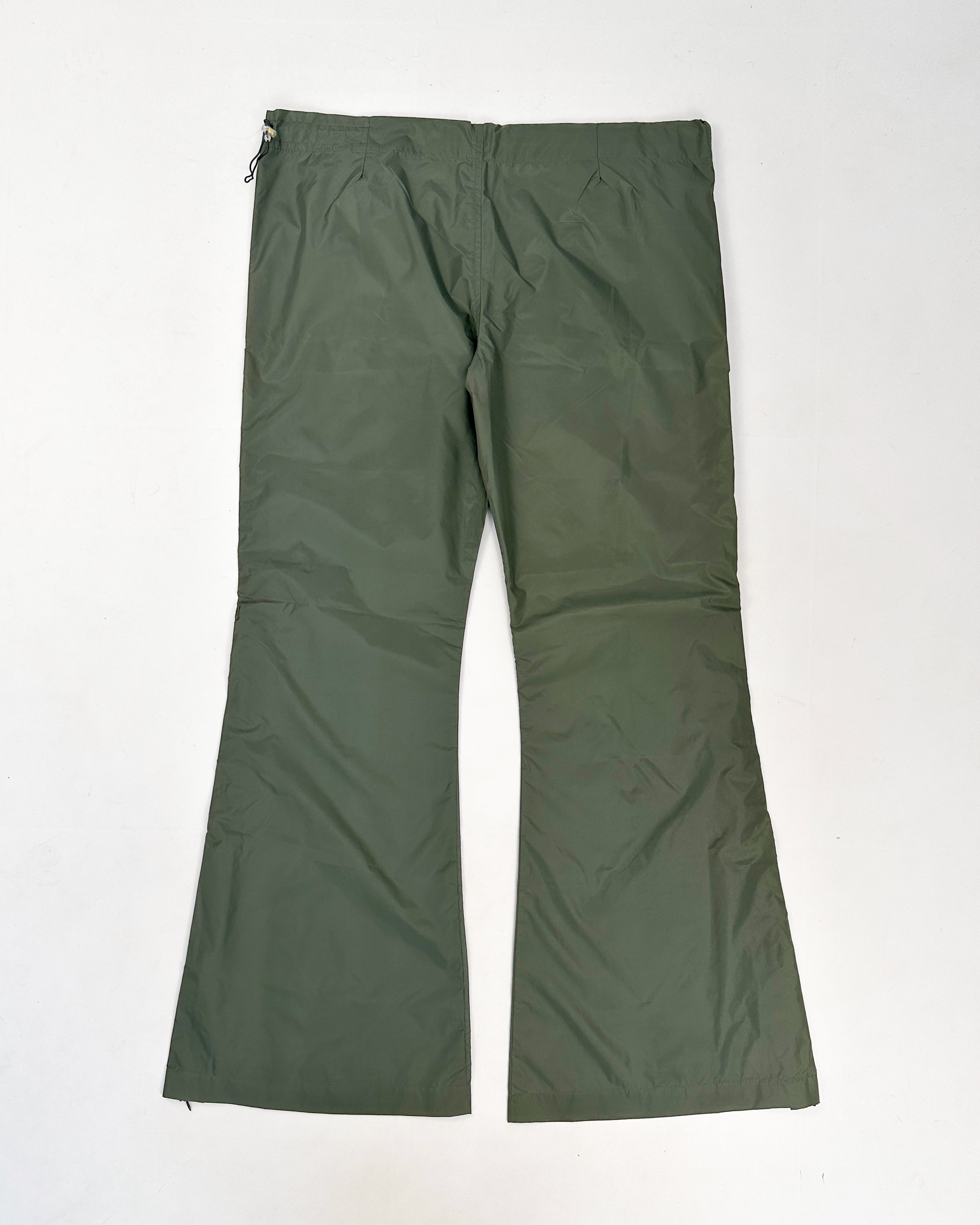 Y2K 00s archive detachable nylon pants-