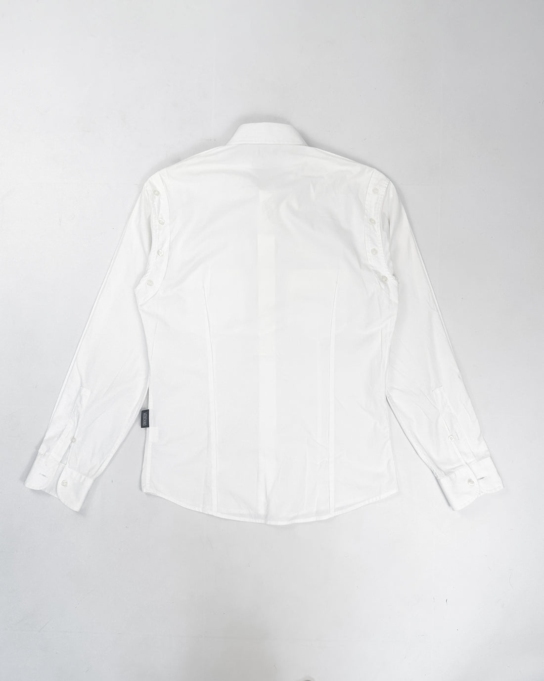 Moschino 50-Button White Shirt 2000's