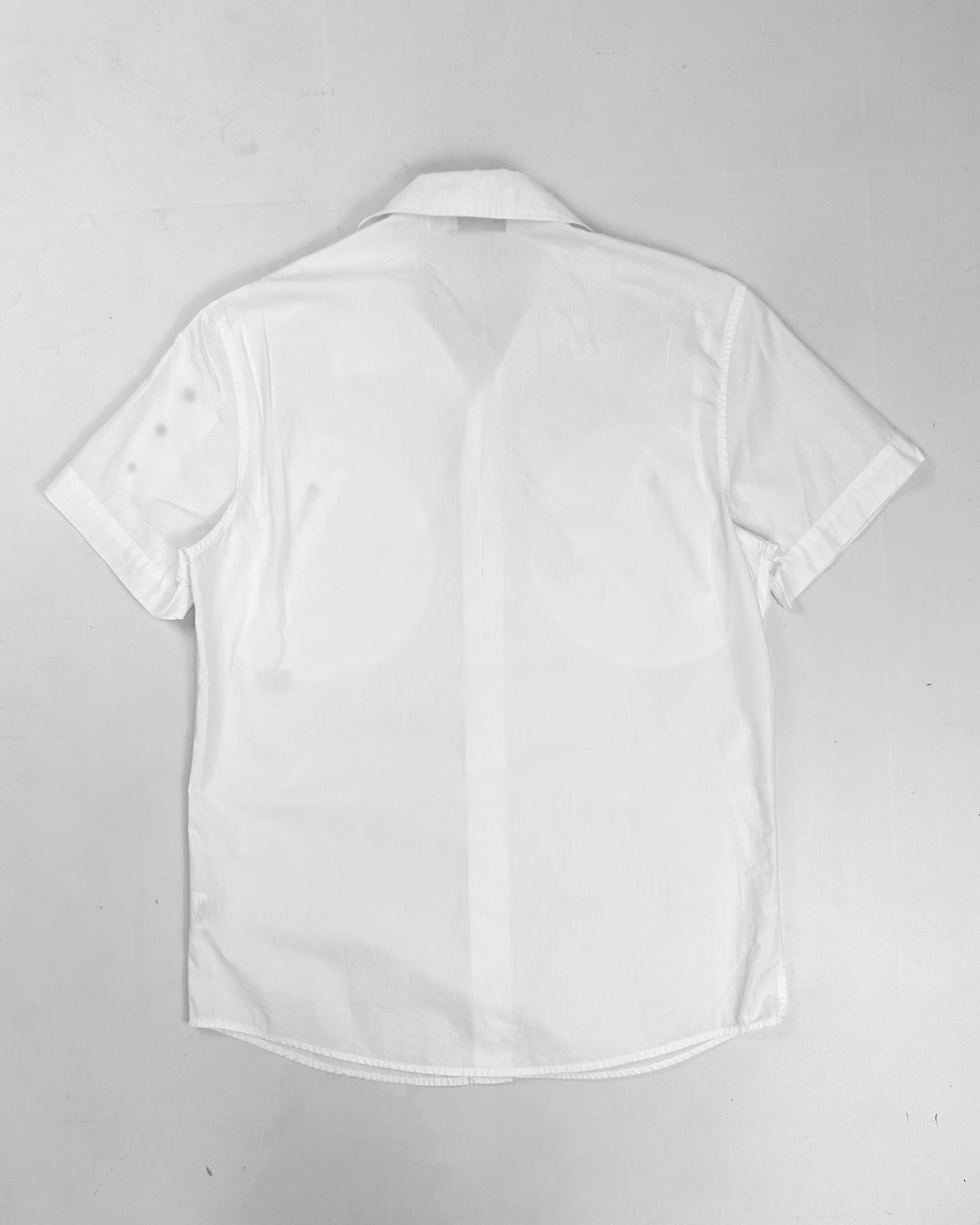 Moschino 2-Pocket White Shirt 1990's