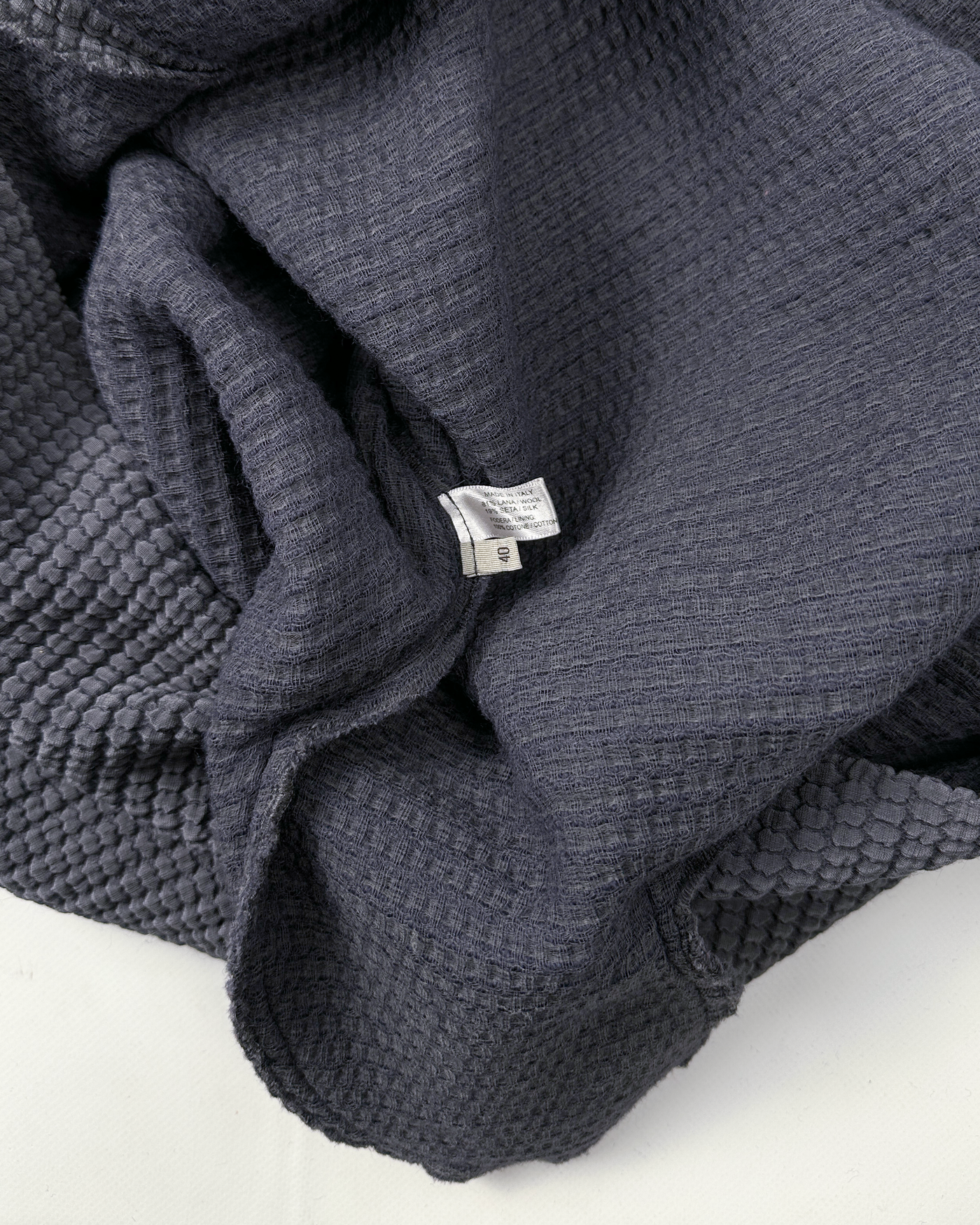 Bottega Veneta Wool + Silk Textured Grey Dress 20000's