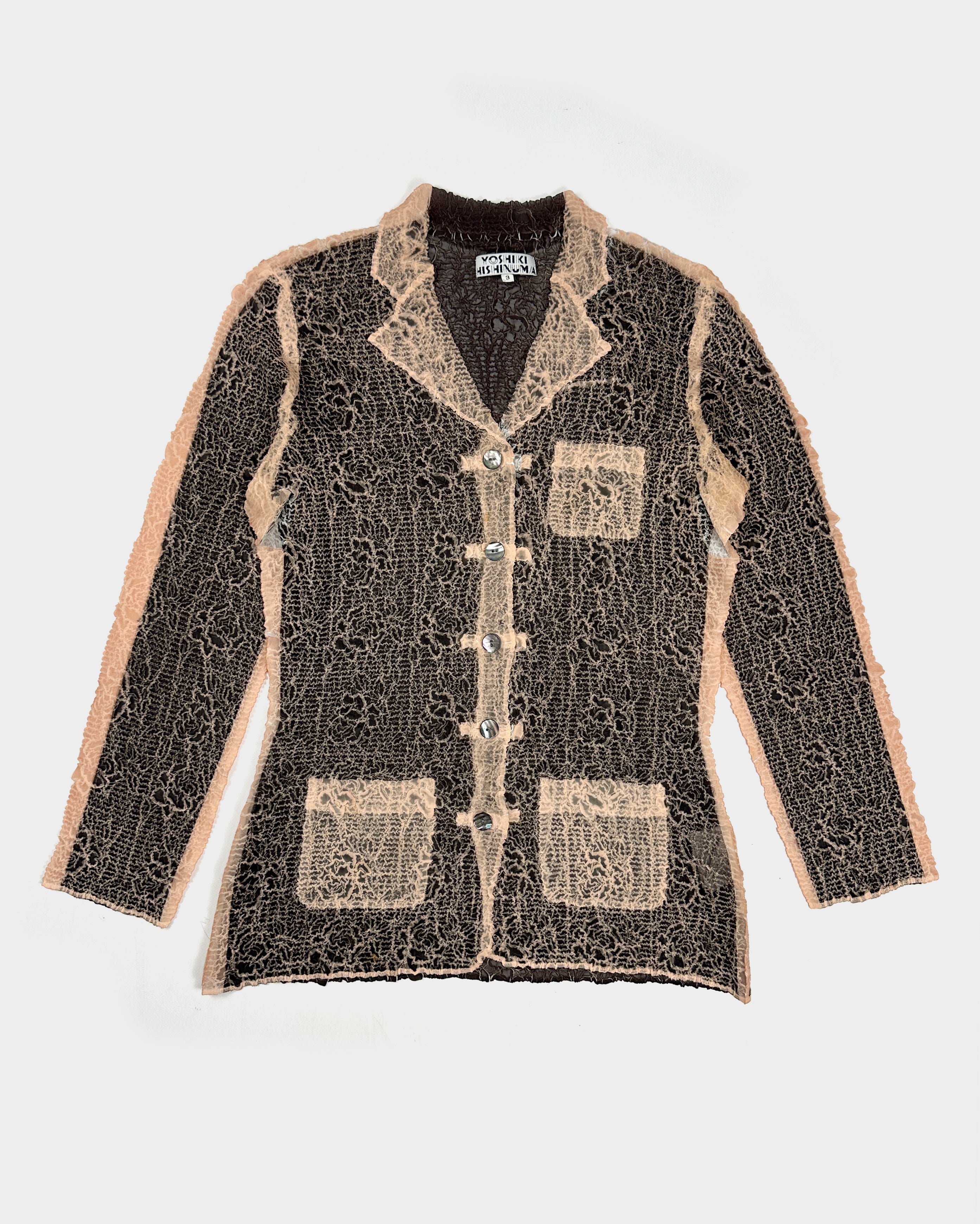 Yoshiki Hishinuma Textured Long Sleeve Shirt 1990's – Vintage TTS