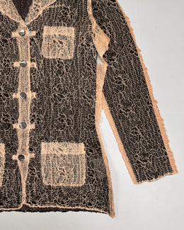 Yoshiki Hishinuma Textured Long Sleeve Shirt 1990's