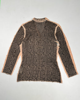 Yoshiki Hishinuma Textured Long Sleeve Shirt 1990's