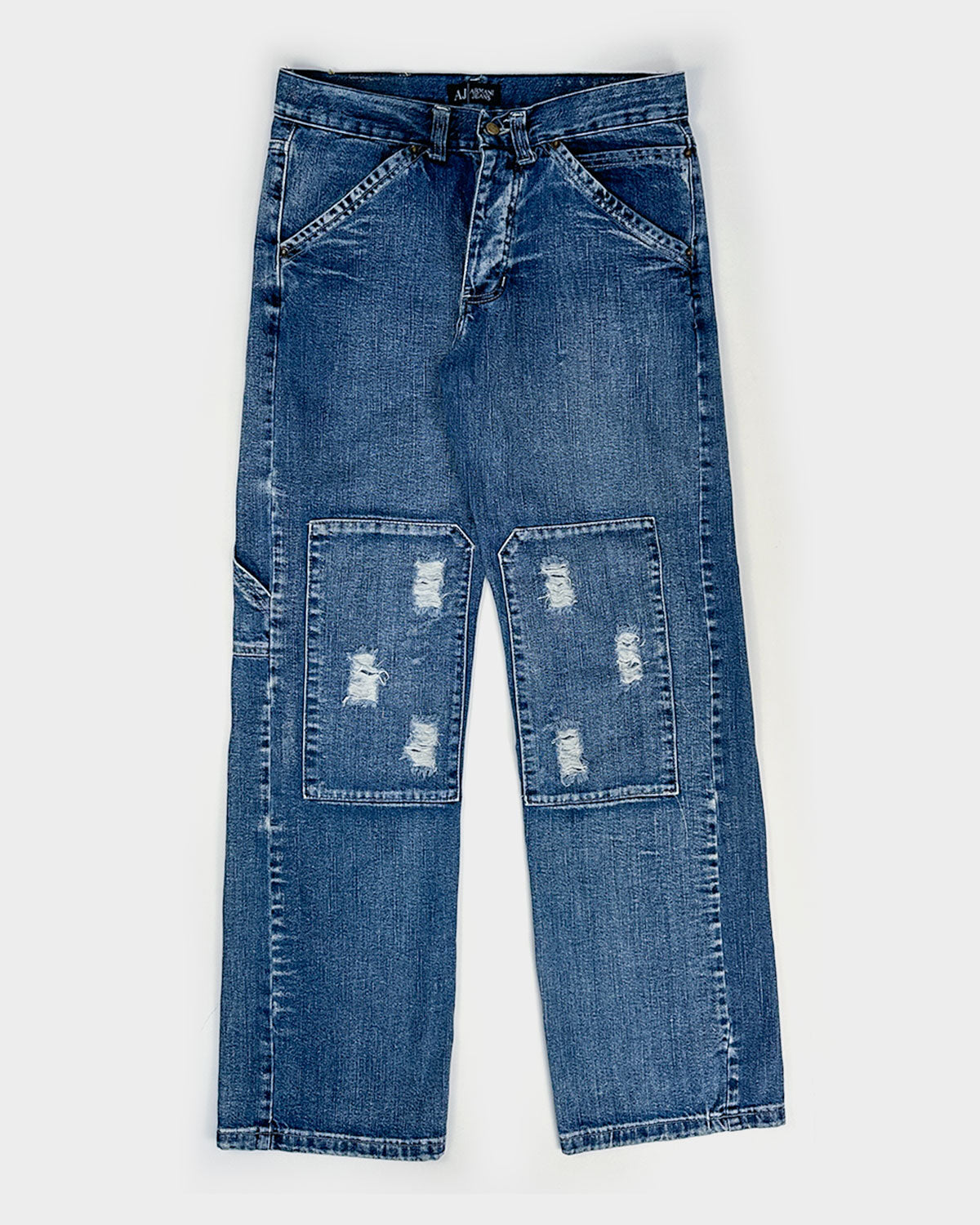 Armani Light Denim Carpenter Pants 2000's