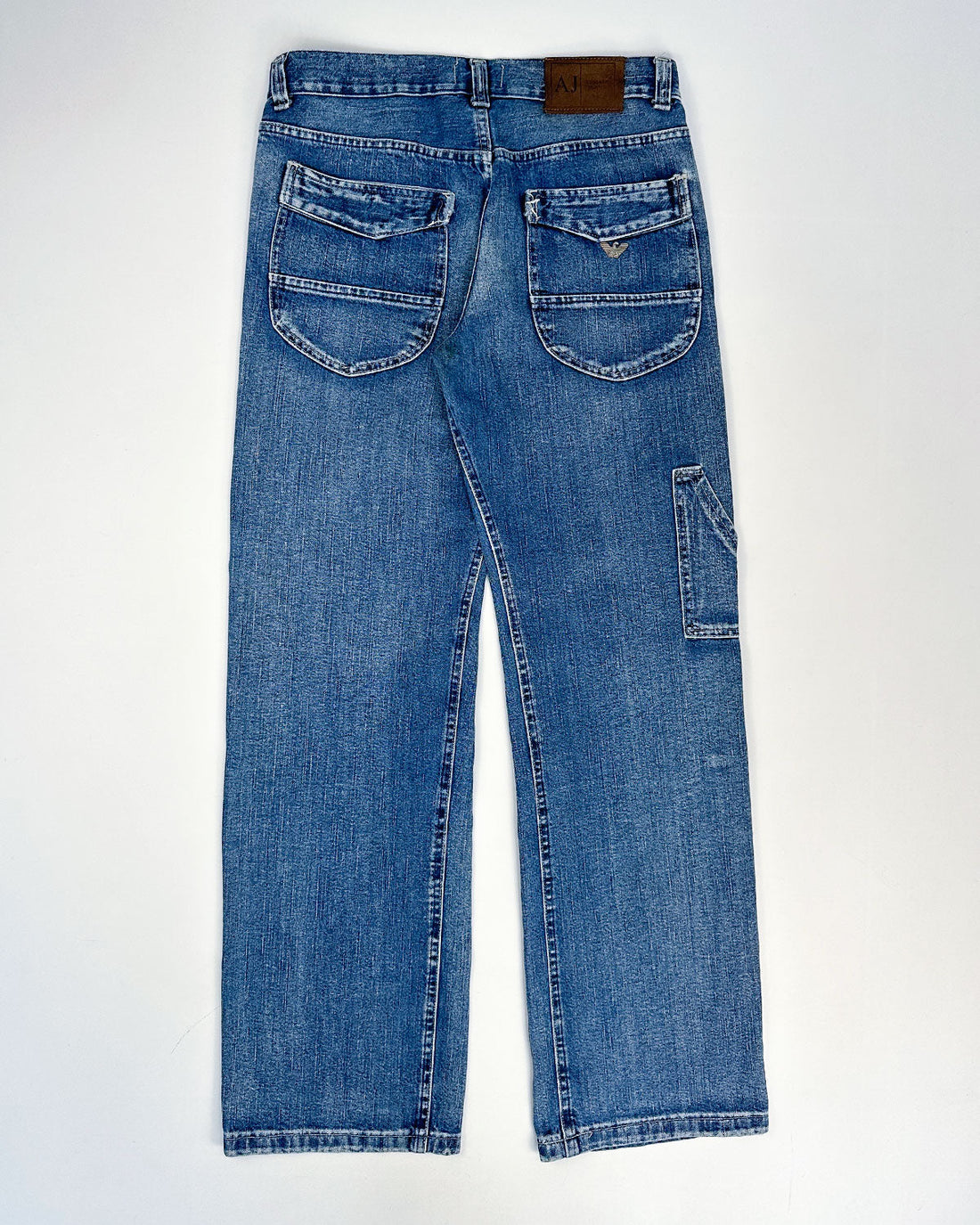 Armani Light Denim Carpenter Pants 2000's