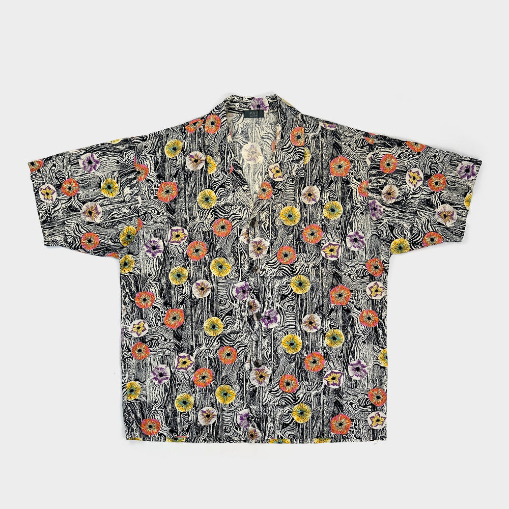 Ma-Ji Masatomo Flower Print Shirt 1990’s