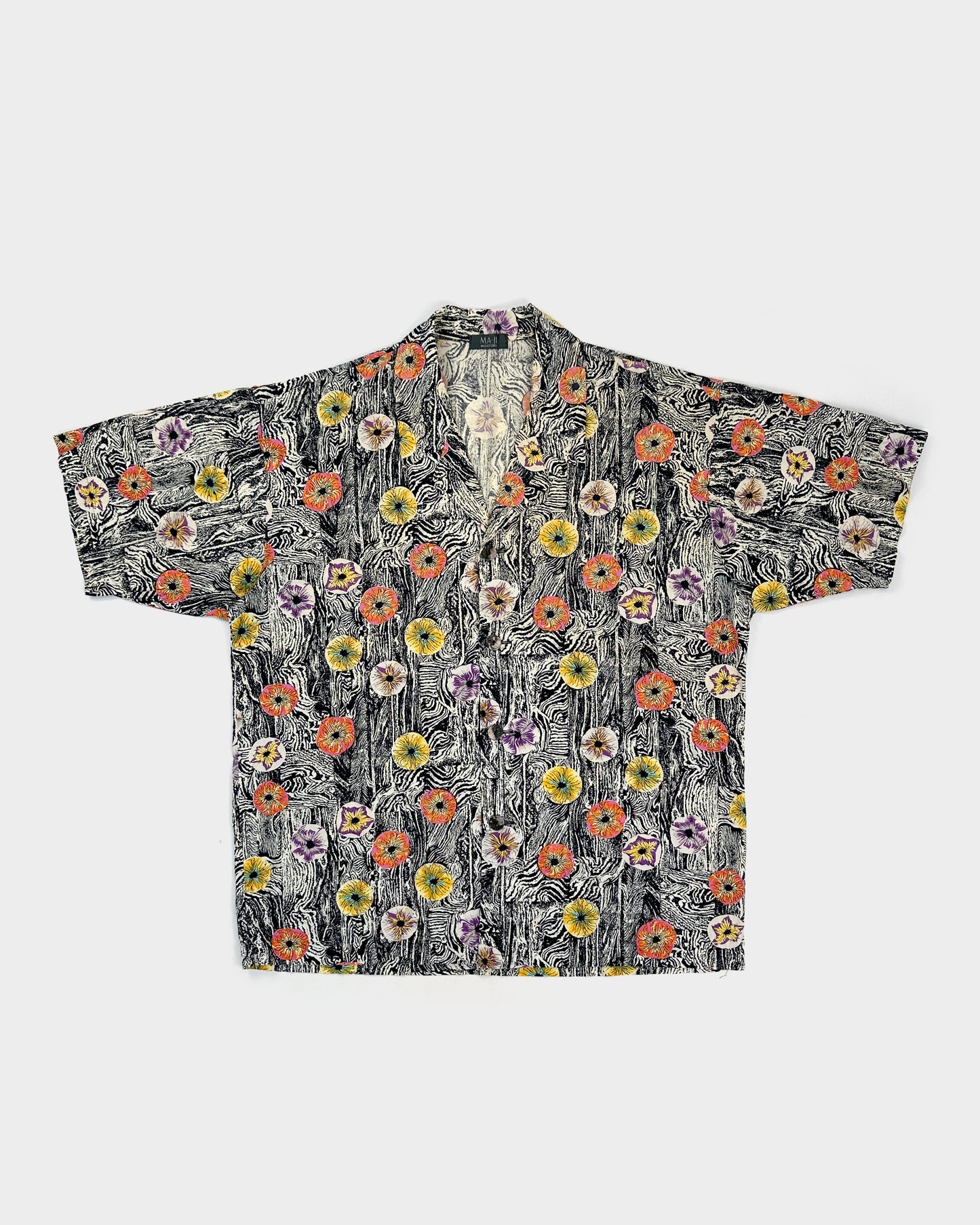 Ma-Ji Masatomo Flower Print Shirt 1990’s