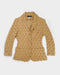 Issey Miyake "Egg Carton" Texture Beige Blazer 2000