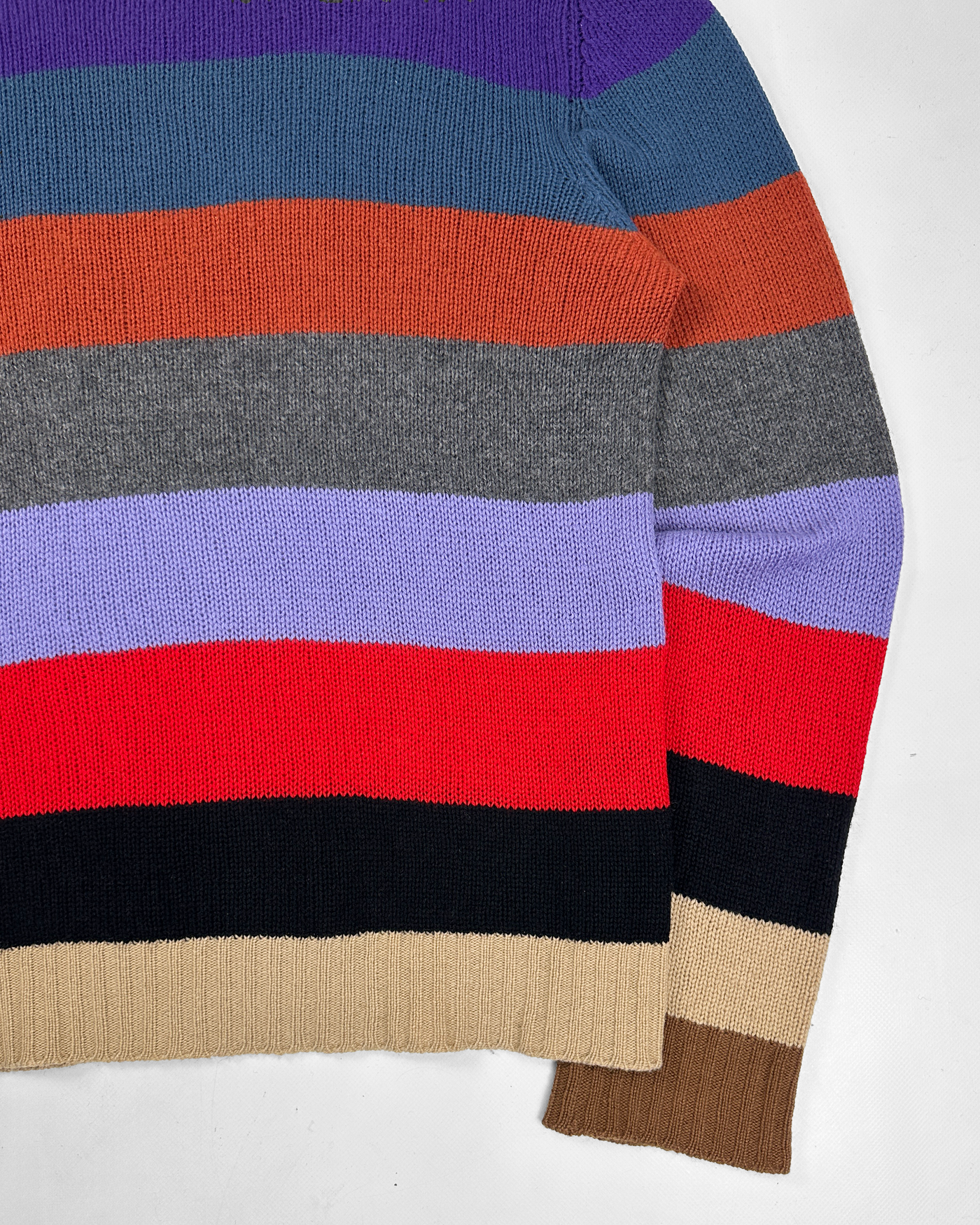 Prada Stripes Multicolor Wool Knit F/W 2014
