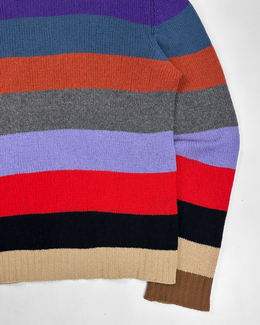 Prada Stripes Multicolor Wool Knit F/W 2014