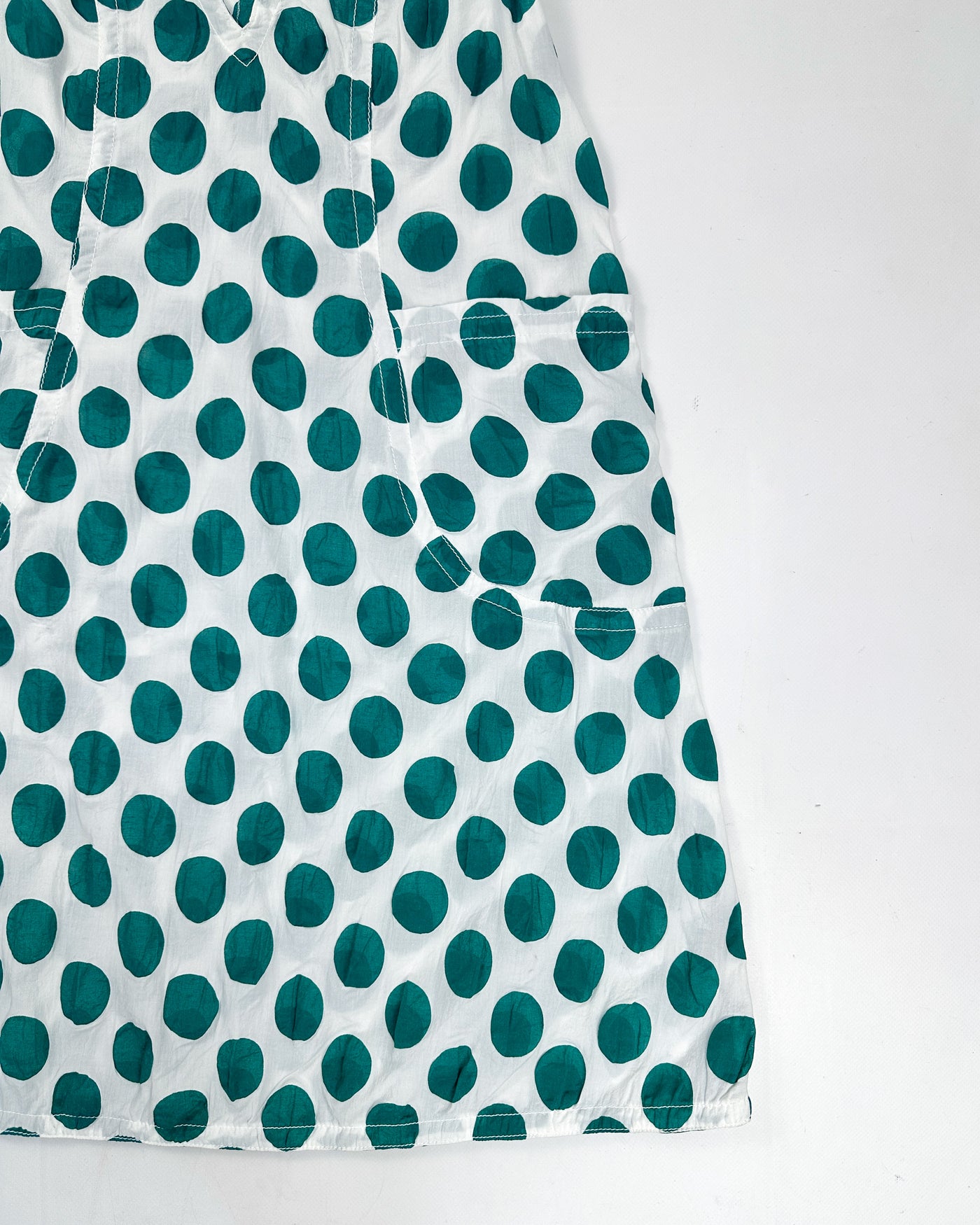 Marni Green Dots Cotton Light Dress Summer 2011