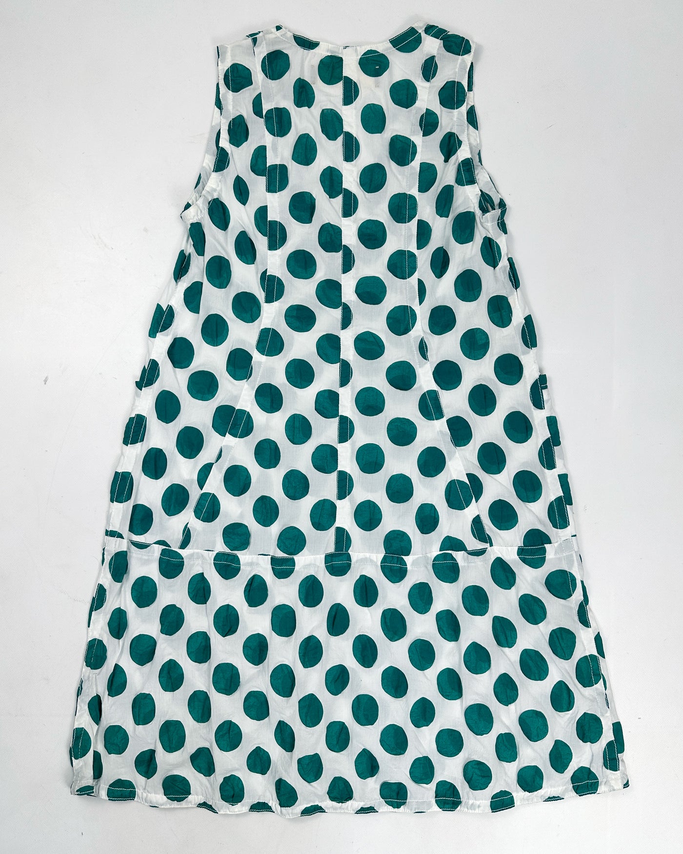 Marni Green Dots Cotton Light Dress Summer 2011