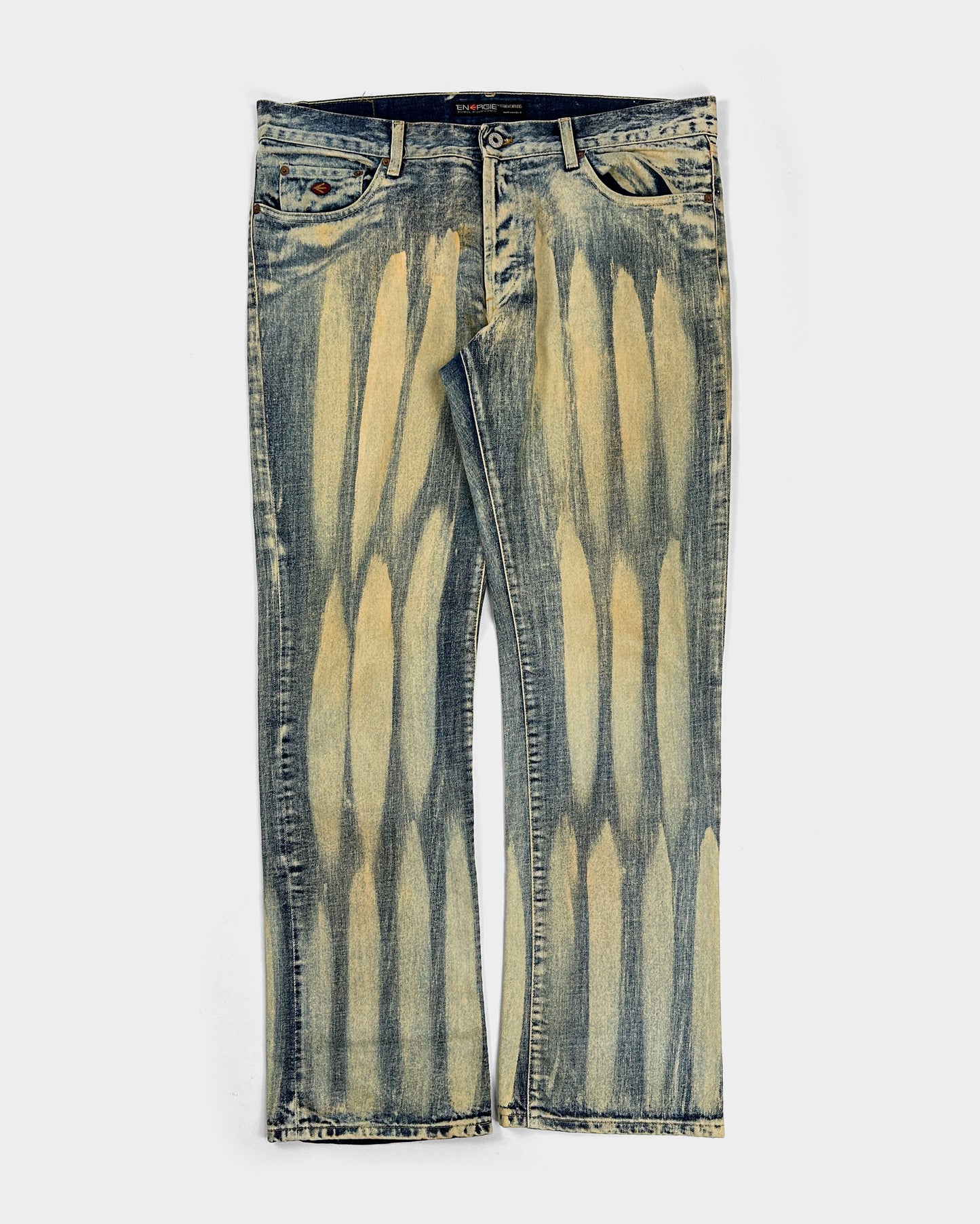 Energie Straight Morrison Faded Denim Pants 2000's