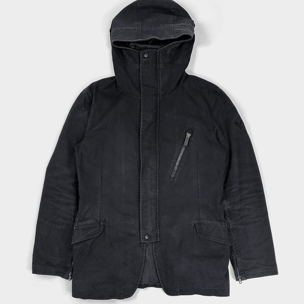 Adidas x Yohji Yamamoto (Y-3) Black Utility Jacket 2007