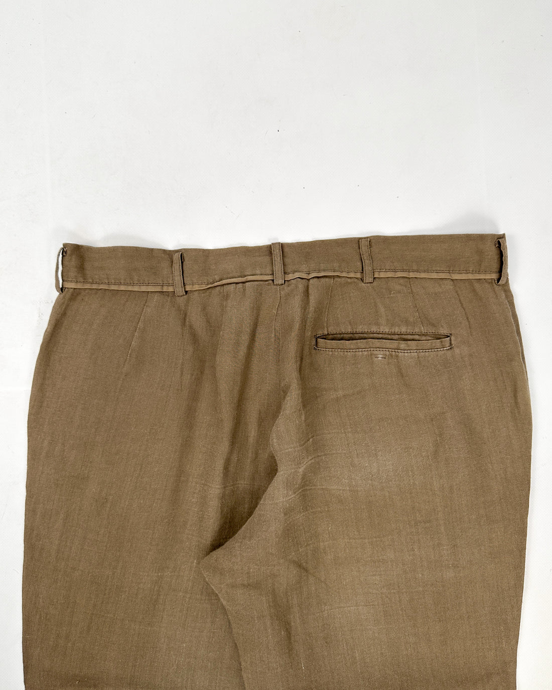 Yohji Yamamoto Linen Straight Pants A/W 2000