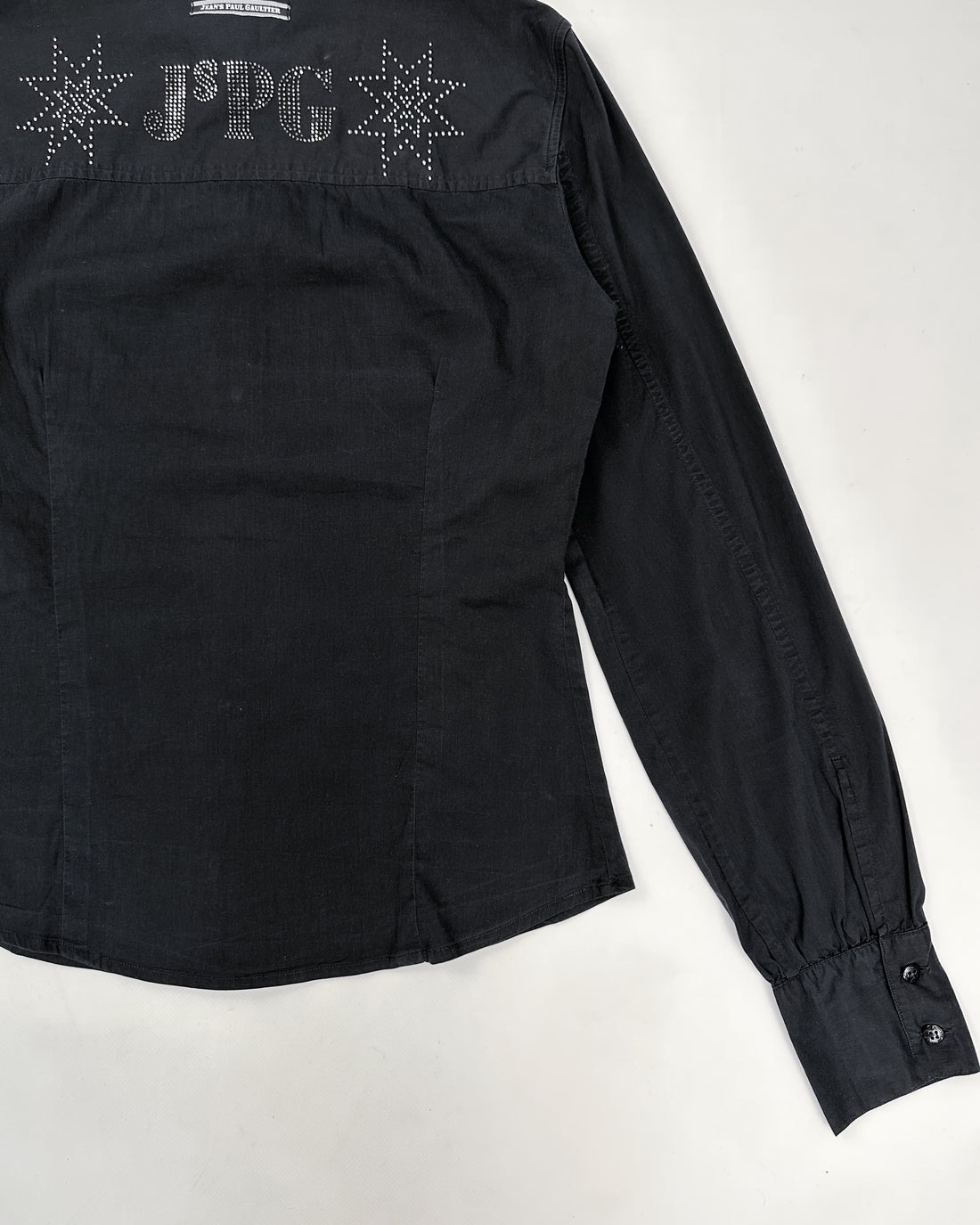 Jean Paul Gaultier Decorated Black Shirt 1990’s
