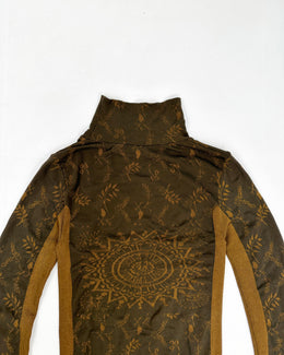 Marithé Francois Girbaud Long Neck Elastic Top 1990's