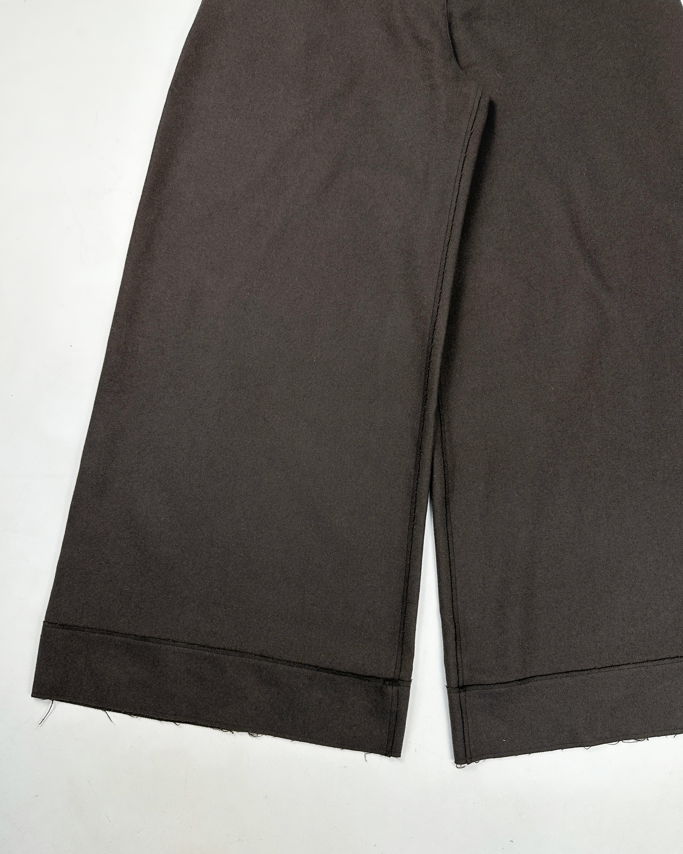 Sarah Pacini Raw Edge Wool Pants 2000's