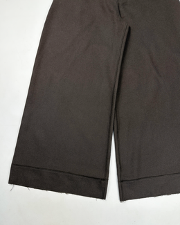 Sarah Pacini Raw Edge Wool Pants 2000's