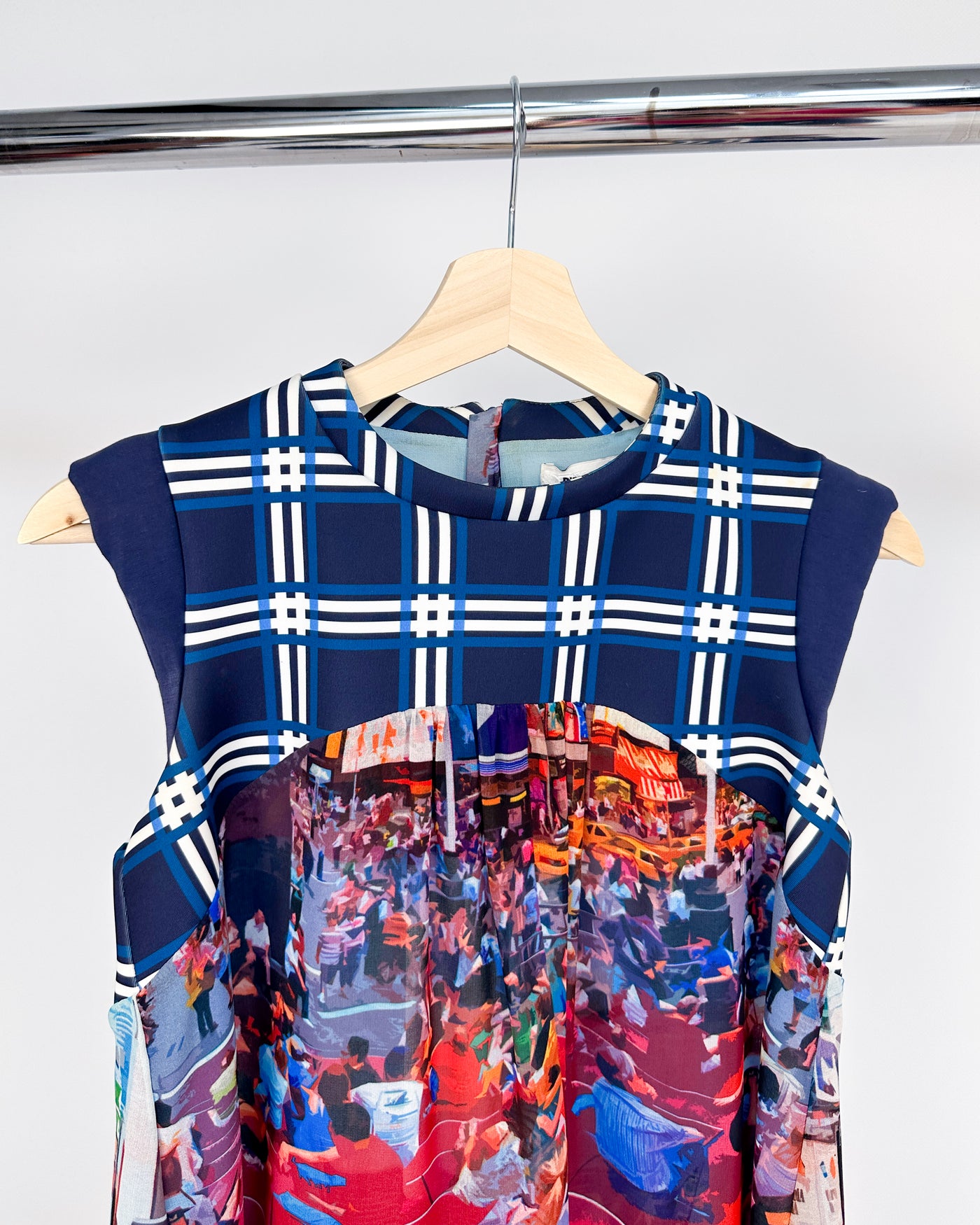 Dirk Bikkembergs Layered Light Dress 1990's