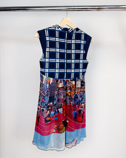 Dirk Bikkembergs Layered Light Dress 1990's