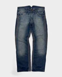 Kenzo Home Stitched Denim Pants 1990's - Vintagetts