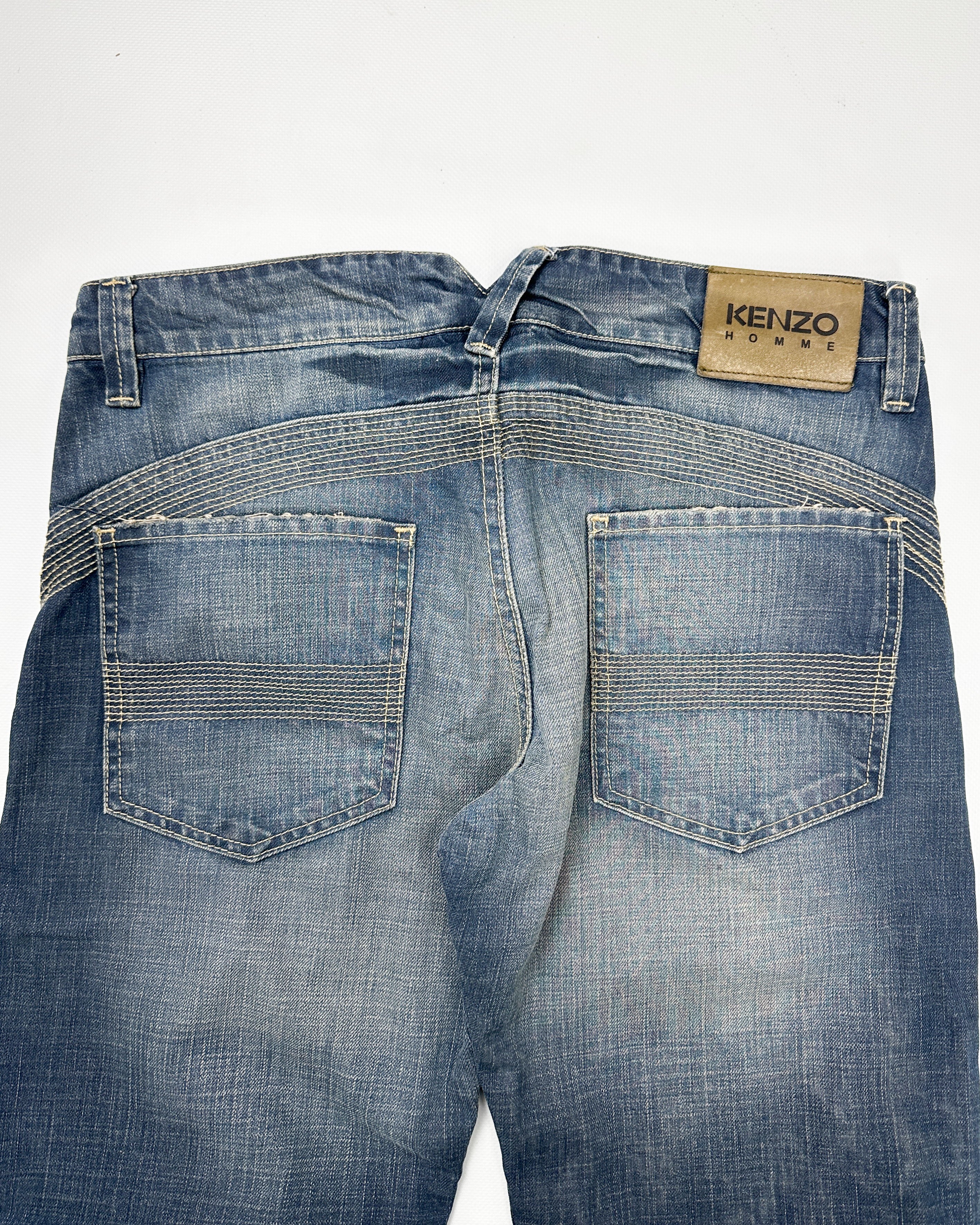 Kenzo Home Stitched Denim Pants 1990's – Vintage TTS