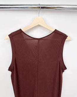 Rick Owens Lilies Blood Maxi Dress 2018