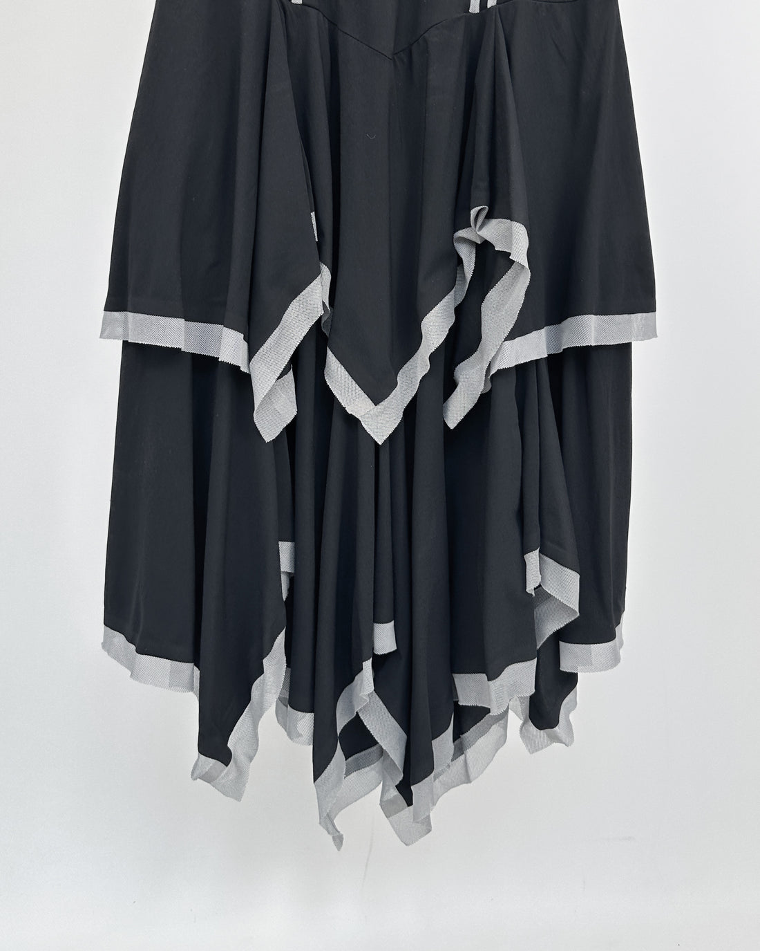 Marithé Francois Girbaud Ciber Print Black Dress 2000's