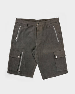 Iceberg Heavy Cotton Zipped Shorts 1990's - Vintagetts