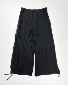 Fuzzi Mesh Light Black Pants 2000's