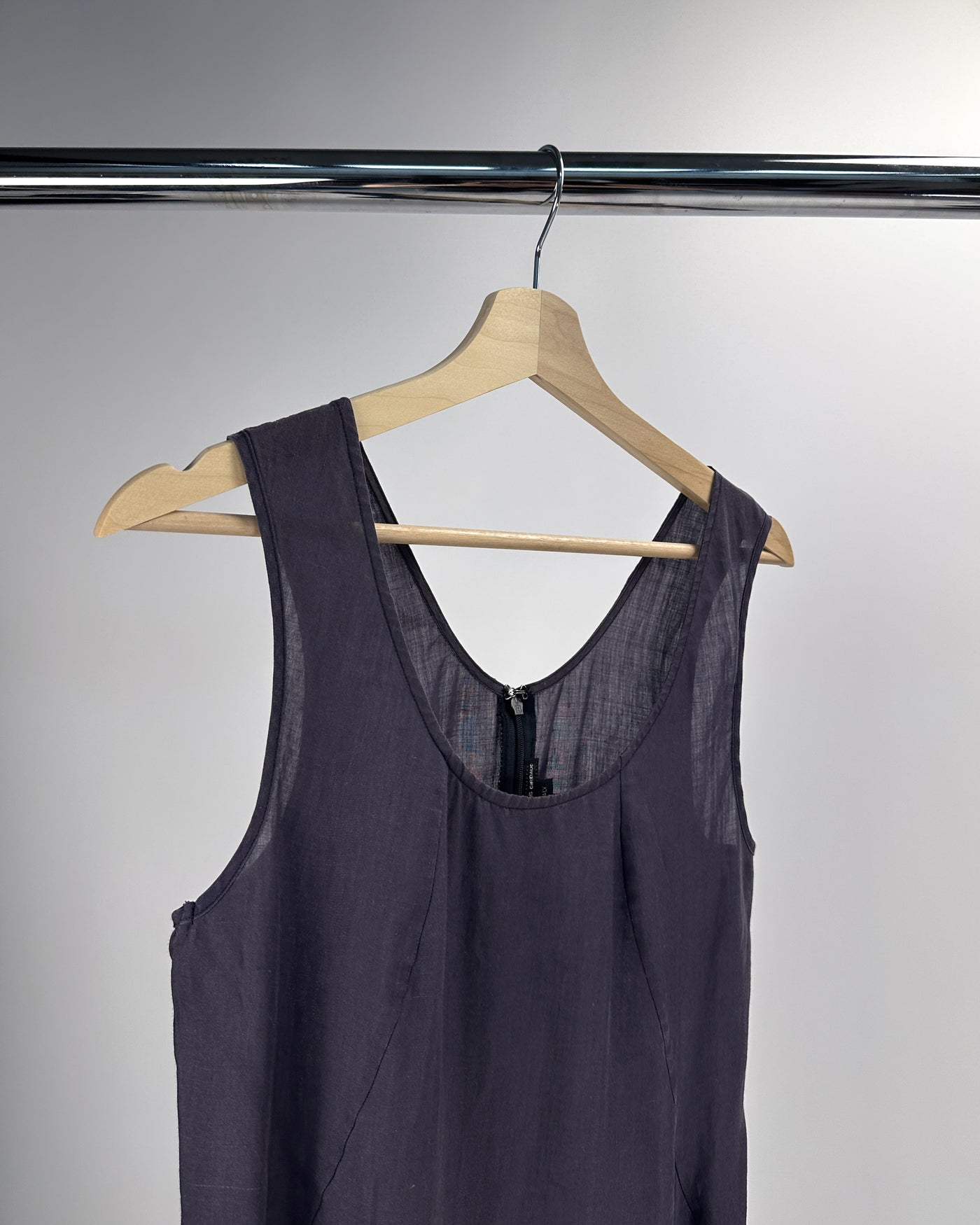 Marithé Francois Girbaud Ramie Maxi Dress 2000's