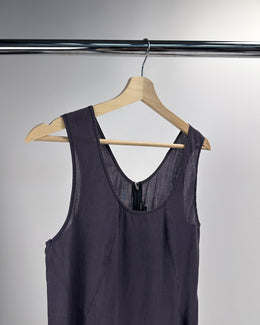 Marithé Francois Girbaud Ramie Maxi Dress 2000's