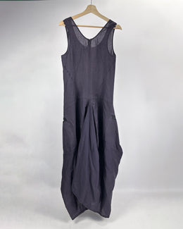 Marithé Francois Girbaud Ramie Maxi Dress 2000's