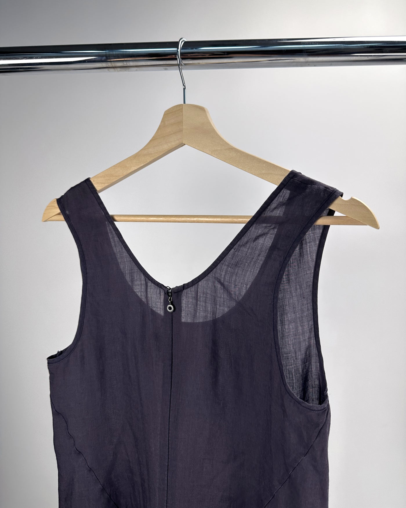 Marithé Francois Girbaud Ramie Maxi Dress 2000's