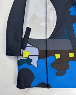 Kenzo Homme Runway Landscape Coat Jacket F/W 2014